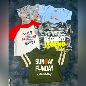 Baby onesie sports set